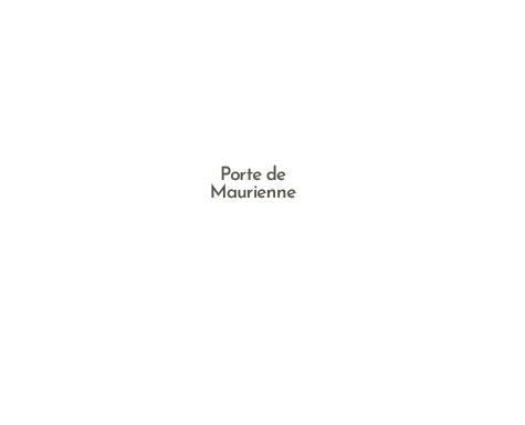 Carte Porte de Maurienne