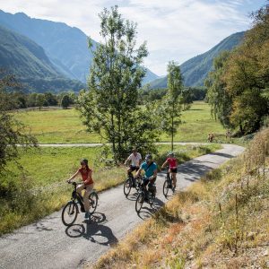 Vélo en Porte de Maurienne Photographe Alban Pernet