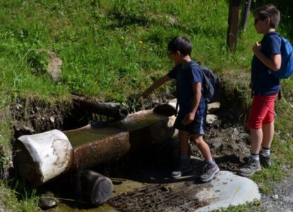 Montsapey, source d'eau