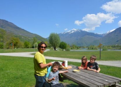 Pique nique au lac des Hurtières