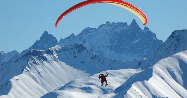 Parapente au Corbier