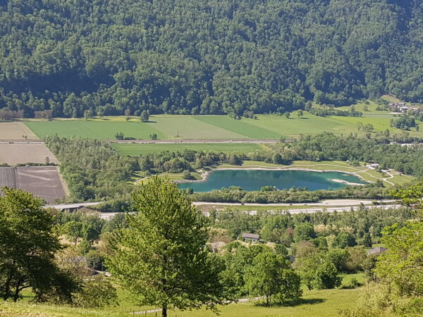 Lac de Barouchat depuis Aiton