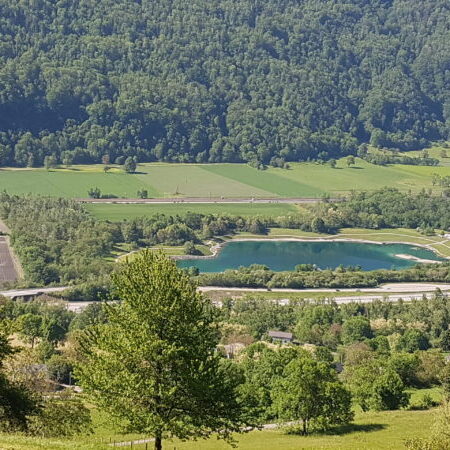 Lac de Barouchat depuis Aiton