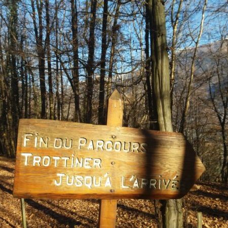 Fin parcours santé
