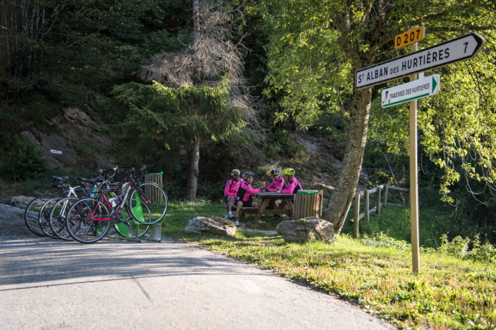 Vélo en Porte de Maurienne Photographe Alban Pernet