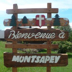 Panneau Accueil - Montsapey