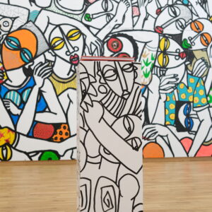 Boogie woogie in Cairn - fresque_©Manon Leroux
