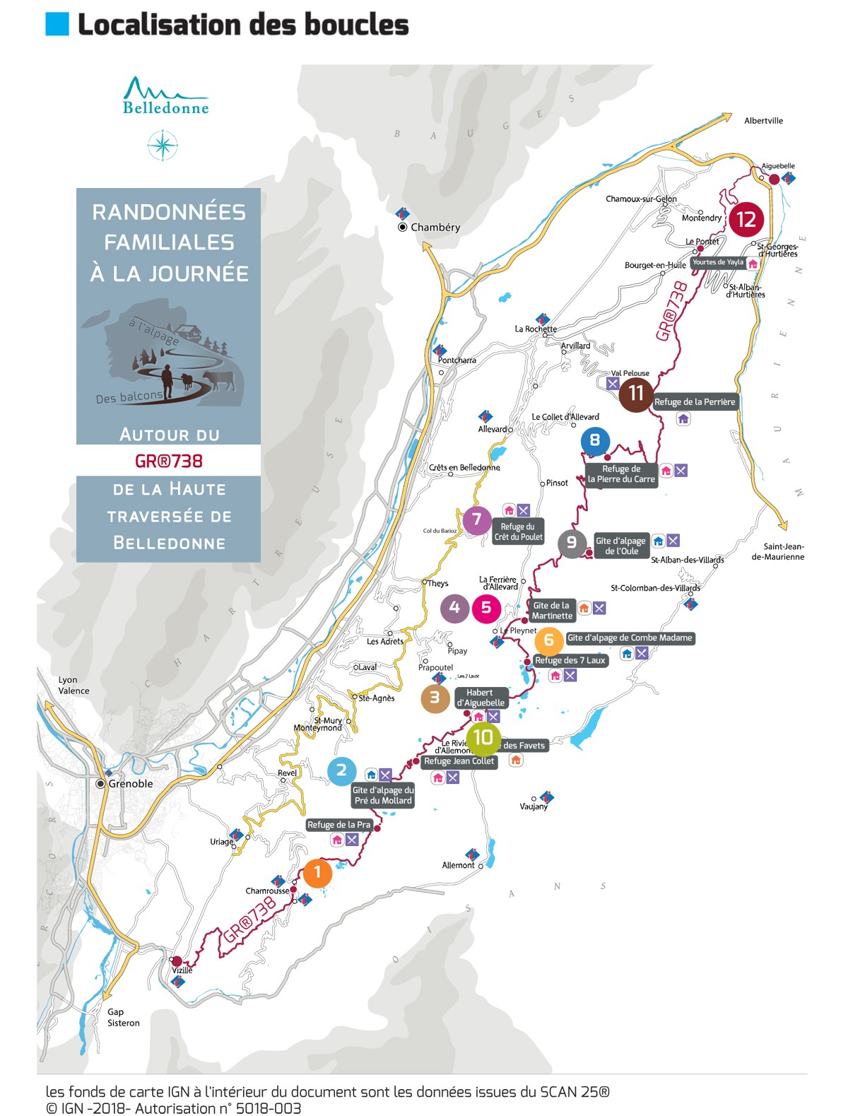Refuges en Belledonne