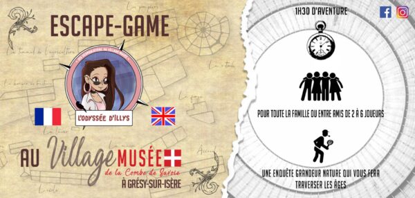 Escape Game Village Musée de la Combe de Savoie
