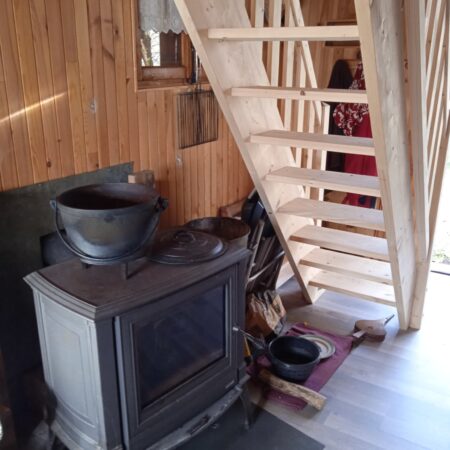 poële à bois Chalet du Moine