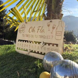 AFFICHE PETANQUE