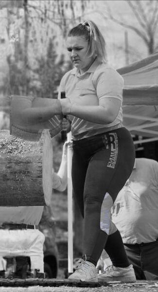 Femme Bûcherons des 2 Savoie