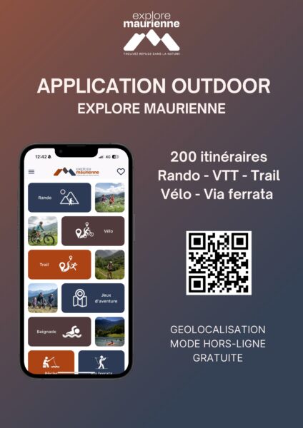 Affiche appli explore maurienne