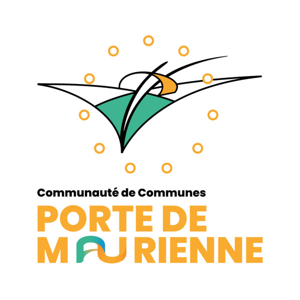 Logo CC Porte de Maurienne Carré_BLANC